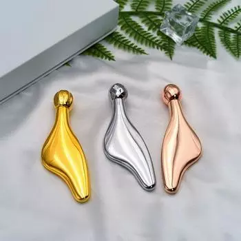 Металлическая доска Гуаша Массажер для лица Дельфин Шариковый ролик Скребок из цинкового сплава Подтяжка лица Массаж Красота Уход за кожей Гуаша Инструмент для красоты золотой