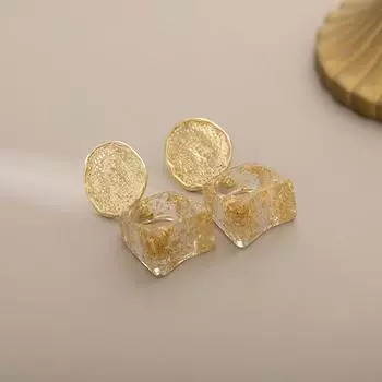 Металлическая геометрическая подвеска акриловая подвеска клипса для ушей в виде спирали от комаров