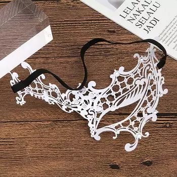 Металлическая инкрустация красным бриллиантом, ультратонкая сексуальная маска для дня рождения, вечеринки, танцевального выступления, полумаска для лица красный