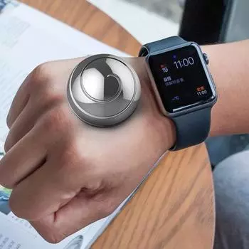 Металлическая кинетическая настольная игрушка для детей и взрослых, спиннер с оптической иллюзией для всего тела розового золота