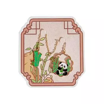 Металлическая креативная закладка для книг, милая подвеска в виде панды, креативный студенческий стиль Instagram, держатель для страниц с расширенными возможностями чтения