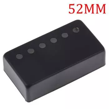 Металлическая крышка звукоснимателя хамбакера 50/52 мм для электрогитары 52MM чёрный