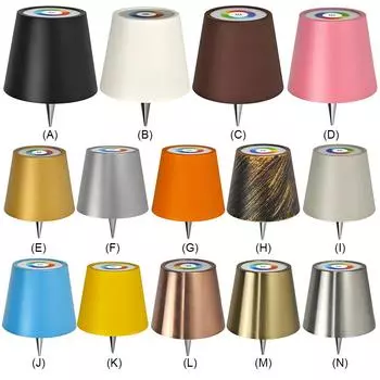 Металлическая лампа для бутылок с регулируемой яркостью, перезаряжаемая, теплый свет и беспроводная сенсорная настольная лампа RGB, подсветка для винных бутылок для семейного ресторана и бара D