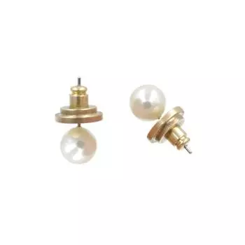 Металлическая латунная текстурированная беруши фрисби с фиксированным логотипом и пулевидной задней частью