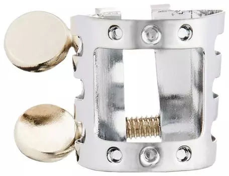 Металлическая лигатура Beechler с хромированным покрытием для альтового саксофона