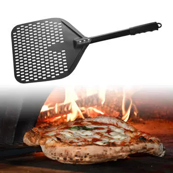 Металлическая лопатка для пиццы Простой в использовании инструмент Лопатка для выпечки в духовке Сыр short