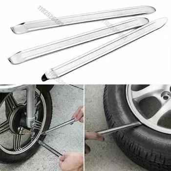 Металлическая ложка для шин мотоцикла, автомобиля, 3 шт., инструмент для снятия шин, лопатка для снятия обода шины, автомобильный рычаг для замены шин, аксессуары для инструментов