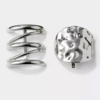 Металлическая манжета для волос GU by Uniqlo 2P