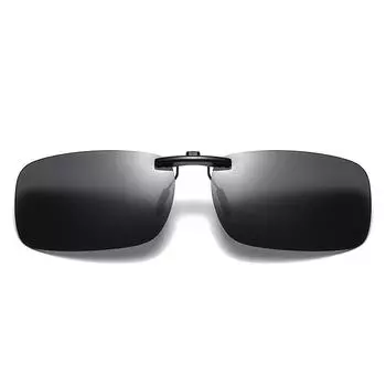 Металлическая меняющая цвет поляризованная солнцезащитная резинка для очков ночного видения для мужчин и женщин цветная пленка для очков ночного видения для пресбиопии близорукости зажим для очков для водителей polarized light