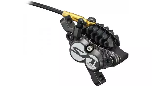 Металлическая накладка SHIMANO с плавником черного цвета BR-M820 (H03C) БР-М820 чёрный