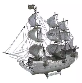 Металлическая нано-головоломка Premium Series Black Pearl