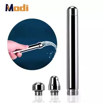 Металлическая насадка для клизмы с водой, анальный душ, набор для вагинальной очистки, инструмент для чистки