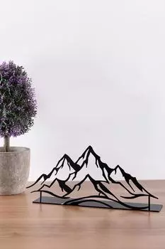 Металлическая настольная брелок Muyika Mountain 13x26см Bbl-m