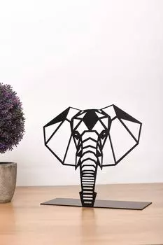 Металлическая настольная фигурка Muyika Слон 21x21см Bbl-m