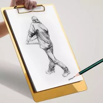 Металлическая папка с зажимами для доски, многофункциональная, формат А4, зажимы для письма, держатель для доски, держатель для планшета, подвесная пластина, эскиз, студенческий офис