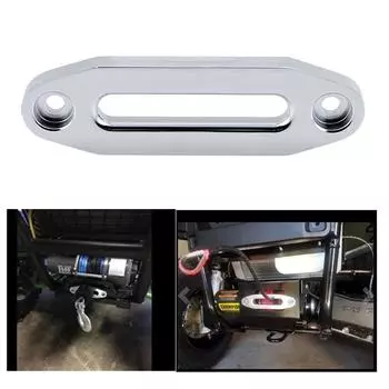 Металлическая передняя задняя лебедка Hawse Fairlead 4-7/8 124 мм с болтовыми центрами для 3000-фунтового квадроцикла UTV троса транспортного средства аксессуара чёрный
