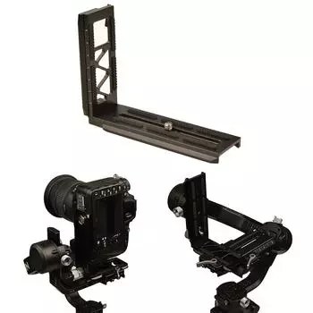 Металлическая пластина RSC2 Camera L Bracket Gimbal Stabilizer Нескользящая накладка Идеально подходит для вертикальной фотографии Аксессуар Нескользящая накладка