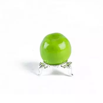 Металлическая подставка/держатель для шаров/сфер/яиц/камней/минералов золотой