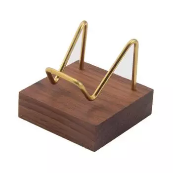 Металлическая подставка для кристаллов, минералов, руд, агатов, камней, минеральная подставка, деревянная опорная база, стойка, держатель для дисплея S-A