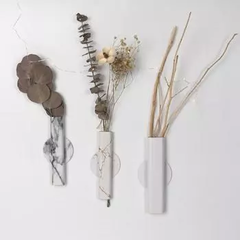 Металлическая подвесная ваза, держатель для комнатных растений, настенная аранжировка для цветов, настенное цветочное устройство L