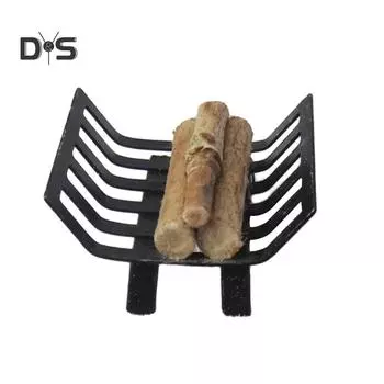 Металлическая полка с грязью в глазах и моделью дров, игрушечная мебель для кукольного дома, аксессуары для камина