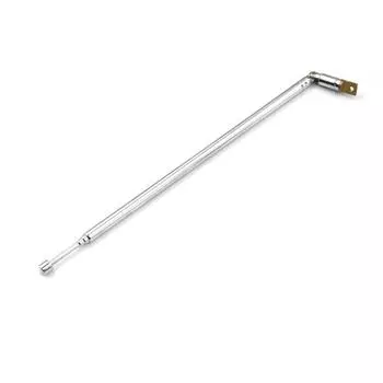 Металлическая полноканальная AM FM-радио телескопическая антенна длиной 63 см, 4 секции