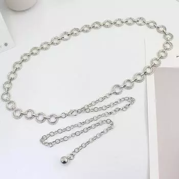 Металлическая поясная ювелирная цепочка, регулируемые ремни для тела, костюм, платье, тонкий пояс золотой