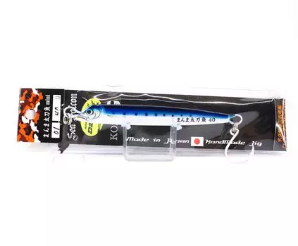 Металлическая приманка Sea Falcon Real Cutlassfish Mini с крючком, 40 грамм 05 (3982)