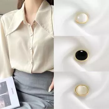 Металлическая прочная металлическая магнитная брошь, безопасные зажимы для хиджаба, магнитные булавки без отверстий, воротник рубашки, роскошные броши для женщин, ювелирные изделия