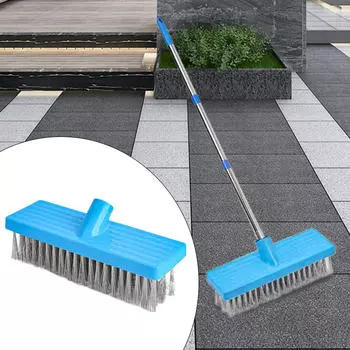 Металлическая проволочная щетка для чистки террасы, мощная щетка для бетона и гаража 30cm Brush Head