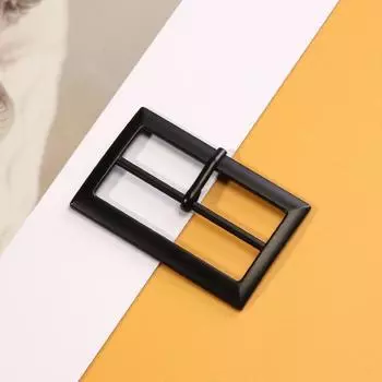 Металлическая пуговица Японская пряжка Универсальная сумка для одежды Декоративная пряжка Кольцо-пуговица Аксессуары Трехскоростная пряжка Регулируемая пряжка для ремня 2 #frosted black * inner diameter 20mm