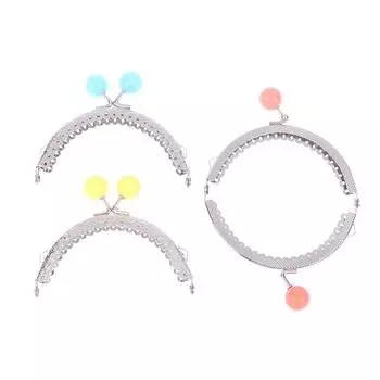 Металлическая рамка для кошелька цвета конфет Застежка-поцелуй Застежка для кошелька Рамка для сумки Застежка-поцелуй Замок для кошелька Рамка для сумки Застежки для сумки Рамка для сумки Пряжка