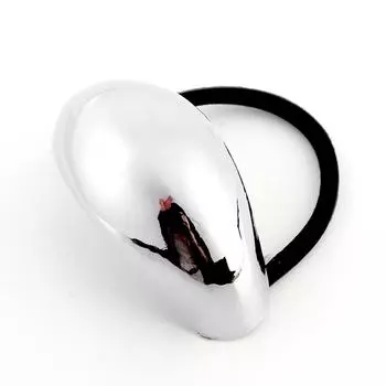 Металлическая резинка для волос, модная эластичная резинка для волос, ретро-манжета для волос, аксессуары для волос X style золотой