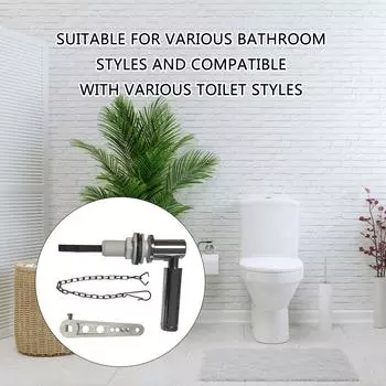 Металлическая ручка для смыва бачка унитаза, сменный рычаг, современный инструмент для ручки для бачка унитаза, ручка для ремонта бачка унитаза
