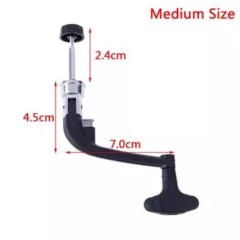 Металлическая ручка для спиннинговой катушки, рыболовная катушка, замена кривошипной рукоятки коромысла M