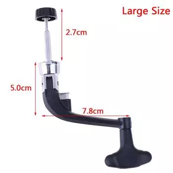 Металлическая ручка для спиннинговой катушки, рыболовная катушка, замена кривошипной рукоятки коромысла L