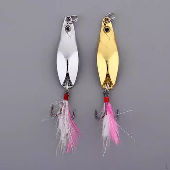 Металлическая рыболовная блесна Sequins s Paillette