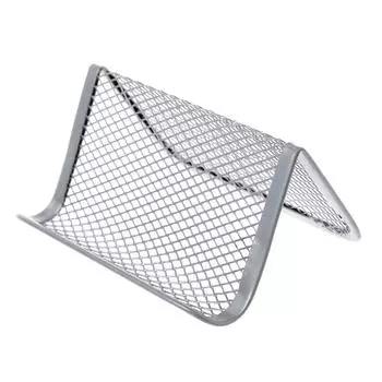 Металлическая сетка держатель визиток для офиса настольный держатель визиток коллекция чёрный