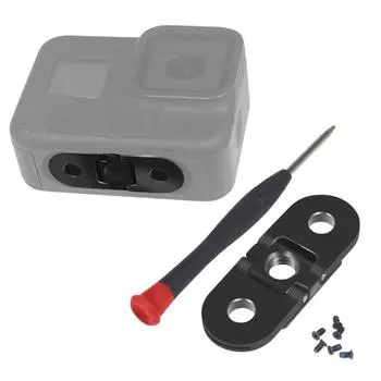 Металлическая складная магнитная сменная база для GoPro HERO10 Black / HERO9 Black / HERO8 Black/MAX