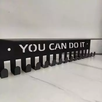 Металлическая стойка для медалей, держатель для медалей, настенный, большой вместимости, держатель для наград для соревнований, футбола, баскетбола, спорта, карате