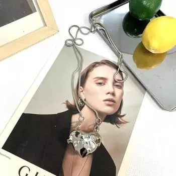 Металлическая сумка Love Bag, мини-сумка для помады, сумка через плечо с цепочкой, сумка на плечо, поясная сумка, женская сумка для макияжа, ювелирных изделий