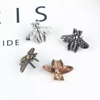 Металлическая сумка пчела животное украшение DIY фурнитура сумка аксессуары бронзовый