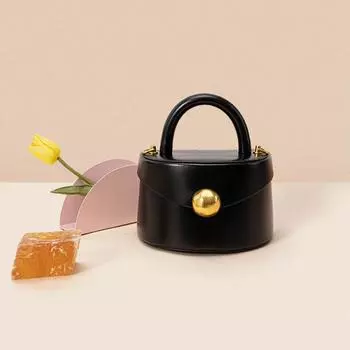 Металлическая сумка премиум-класса, кожаная сумка, сумка-ведро с ручкой, сумка через плечо из стерлингового серебра бежевый