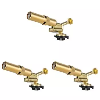 Металлическая сварочная горелка с пламенем 1300 градусов, бутановая горелка для кемпинга и барбекю