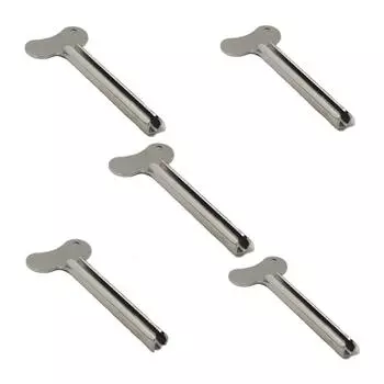 Металлическая трубка из нержавеющей стали, зажимы, зубная паста, косметическая краска, экструдер