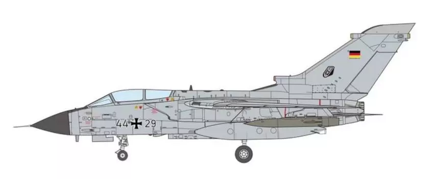 Металлическая трубка Пито для немецкого самолета Platts Tornado IDS 2, пластиковая модель 1/144 (Эскадрилья TTTE/A) набор, в комплекте, PF-73SP (самолет)