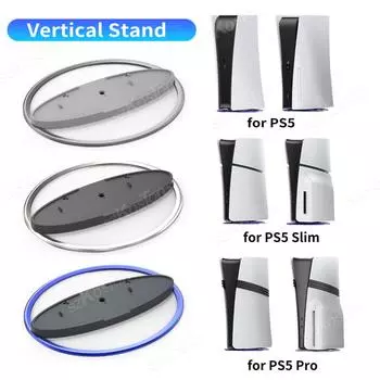 Металлическая вертикальная подставка для игровой консоли PS5 Pro PS5 Slim, настольная противоскользящая подставка для игровых аксессуаров PlayStation 5