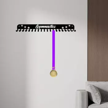 Металлическая вешалка для дисплея, многофункциональная настенная подвесная лента для наград