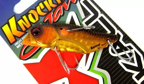 Металлическая вибрационная приманка Jackall Knocking Jaw, тонущая приманка 3/8 унции, медное золото (8600)