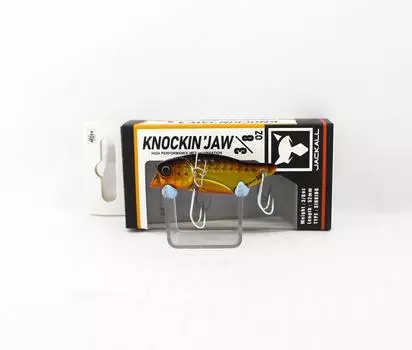 Металлическая вибрационная приманка Jackall Knocking Jaw, тонущая приманка 3/8 унции, золотисто-черная (8907)